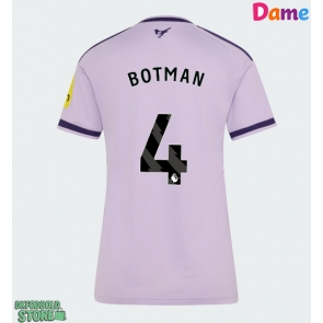 Newcastle United Sven Botman #4 Replika Tredjetrøje Dame 2026-27 Kortærmet